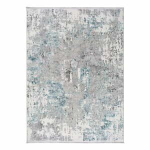 Modro-sivý koberec Universal Riad Abstract, 140 x 200 cm