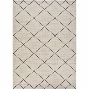 Béžový koberec Universal Akka Line, 60 x 120 cm