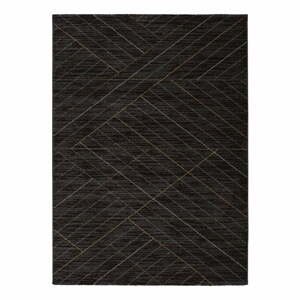 Čierny koberec Universal Dark, 140 x 200 cm