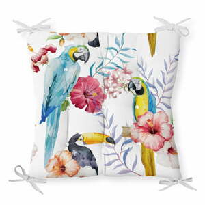 Sedák s prímesou bavlny Minimalist Cushion Covers Jungle Birds, 40 x 40 cm