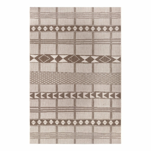 Hnedo-béžový vonkajší koberec Ragami Madrid, 120 x 170 cm