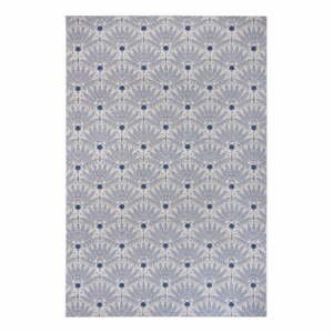 Modro-sivý vonkajší koberec Ragami Amsterdam, 200 x 290 cm