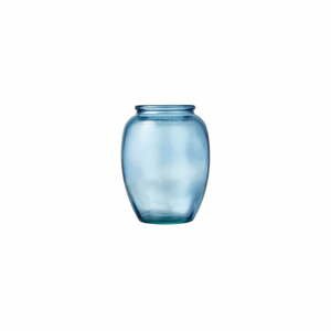 Modrá sklenená váza Bitz Kusintha, ø 10 cm