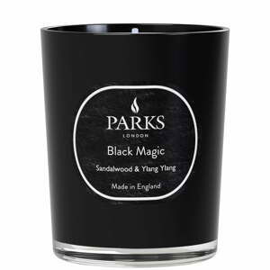 Sviečka s vôňou santalového dreva a Ylang Ylang Parks Candles London Black Magic, doba horenia 45 h