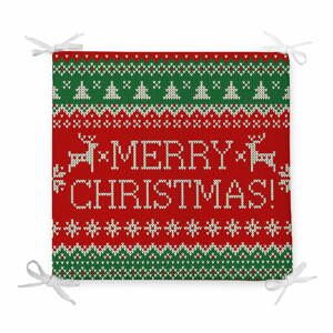 Vianočný sedák s prímesou bavlny Minimalist Cushion Covers Merry, 42 x 42 cm