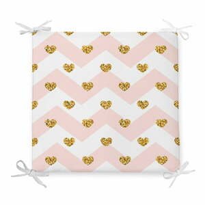 Sedák s prímesou bavlny Minimalist Cushion Covers Pastel Hearts, 42 x 42 cm