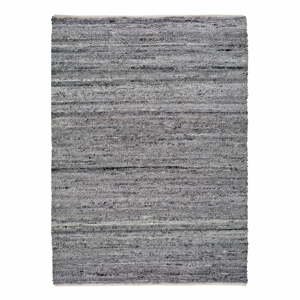 Tmavosivý koberec z recyklovaného plastu Universal Cinder, 60 x 110 cm