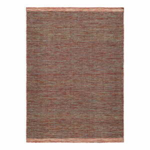 Červený vlnený koberec Universal Kiran Liso, 120 x 170 cm