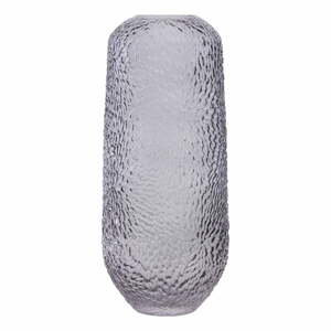 Sivá sklenená váza Premier Housewares Colbie, výška 33,5 cm