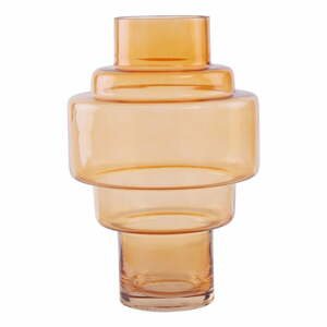 Oranžová sklenená váza Premier Housewares Cayden