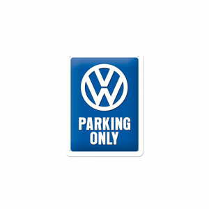 Nástenná dekoratívna ceduľa Postershop VW Parking Only