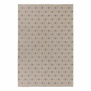 Béžovo-sivý bavlnený koberec Flair Rugs Bombax, 153 x 230 cm