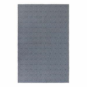 Modrý bavlnený koberec Flair Rugs Pappel, 192 x 290 cm