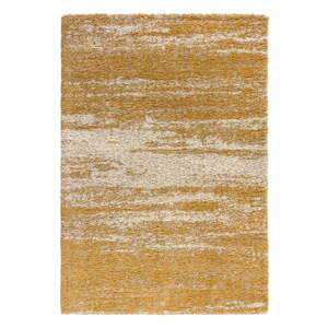 Sivo-žltý koberec Flair Rugs Reza, 80 x 150 cm