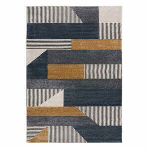 Žlto-modrý koberec Flair Rugs Brix, 120 x 170 cm