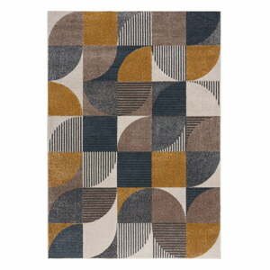 Žlto-modrý koberec Flair Rugs Retro, 160 x 230 cm