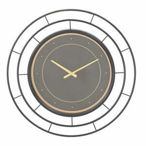 Sivé nástenné hodiny Mauro Ferretti Fashion, ø 70 cm