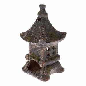 Čierny keramický svietnik Dakls Pagoda
