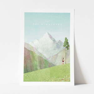 Plagát Travelposter Himalayas, A2