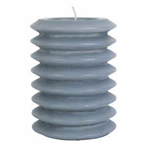 Modrá sviečka PT LIVING Layered, výška 10 cm