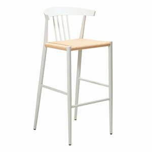 Biela barová stolička DAN-FORM Denmark Sava, výška 102 cm