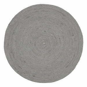 Sivý koberec z recyklovaného plastu La forma Rodhe, ø 150 cm