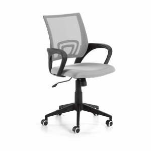 Sivá kancelárska stolička La Forma Ebor