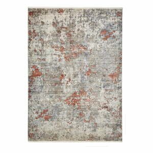 Červeno-sivý koberec Think Rugs Athena, 120 x 170 cm