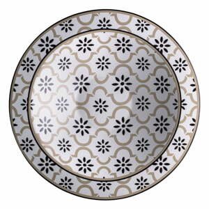 Kameninový hlboký servírovací tanier Brandani Alhambra, ø 30 cm