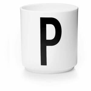 Biely porcelánový hrnček Design Letters Personal P