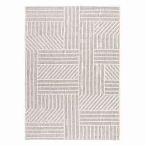 Béžový vonkajší koberec Flair Rugs Blocks, 120 x 170 cm