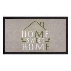 Béžová rohožka Hanse Home Home Sweet Home, 45 x 75 cm