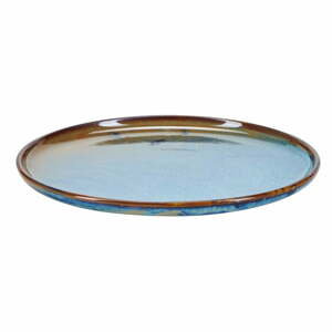 Modrý porcelánový tanier Bahne & CO Space, ø 26,5 cm