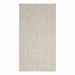 Svetlobéžový vonkajší koberec Westwing Collection Arches, 80 x 150 cm