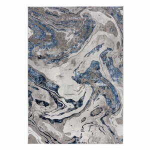 Modro-sivý koberec Flair Rugs Marbled, 120 x 170 cm
