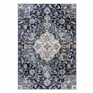 Tmavomodrý koberec Flair Rugs Jaleh, 160 x 230 cm