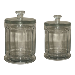 Sada 2 sklenených dóz Antic Line Jar