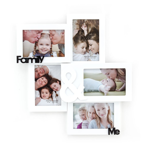 Drevený nástenný fotorámik Tomasucci Family And Me, na fotografie 10 × 15 cm