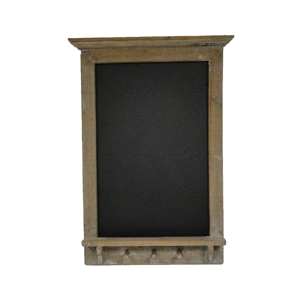 Čierna bridlicová tabuľa v drevenom ráme Antic Line