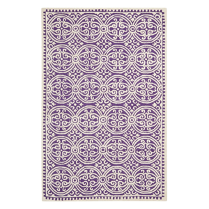 Vlnený koberec Marina Purple, 152x243 cm