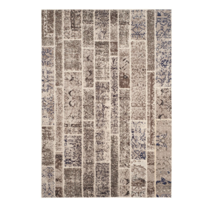 Koberec v sivo-hnedej farbe Safavieh Effi Brown, 200 x 279 cm
