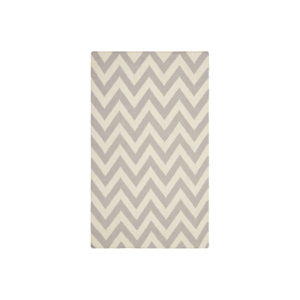 Vlnený koberec Nellaj 121x182 cm, sivý