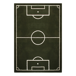 Detský zelený koberec Hanse Home Football Field, 160 × 230 cm