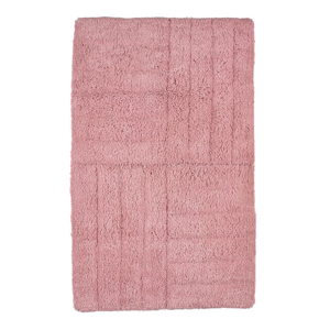 Ružová kúpeľňová predložka Zone Classic, 50 × 80 cm