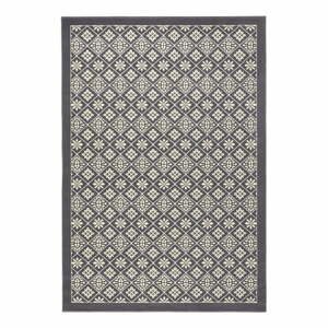 Sivo-biely koberec Hanse Home Gloria Tile, 80 × 200 cm