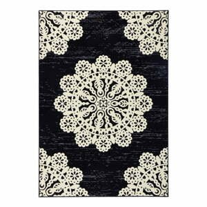 Čierny koberec Hanse Home Gloria Lace, 120 x 170 cm