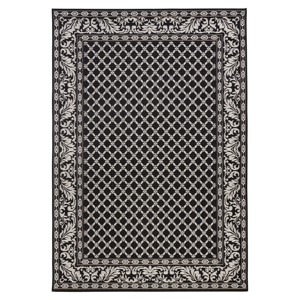 Čierno-krémový vonkajší koberec Bougari Royal, 160 x 230 cm