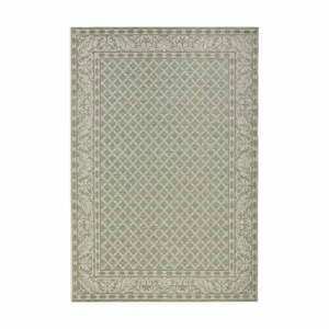 Zeleno-krémový vonkajší koberec NORTHRUGS Royal, 160 x 230 cm