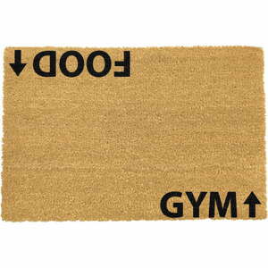 Rohožka z prírodného kokosového vlákna Artsy Doormats Gym Addict, 40 x 60 cm