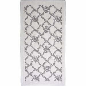 Sivo-béžový bavlnený koberec Vitaus Sarmasik, 100 × 150 cm